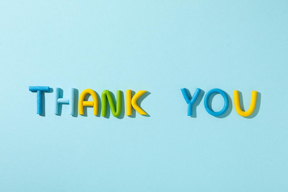 agradecer en inglés